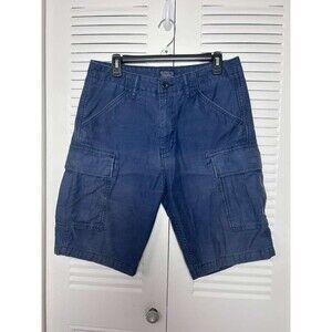Levi's Cargo Shorts Men's Size 32 Navy Blue Outdoors Classic